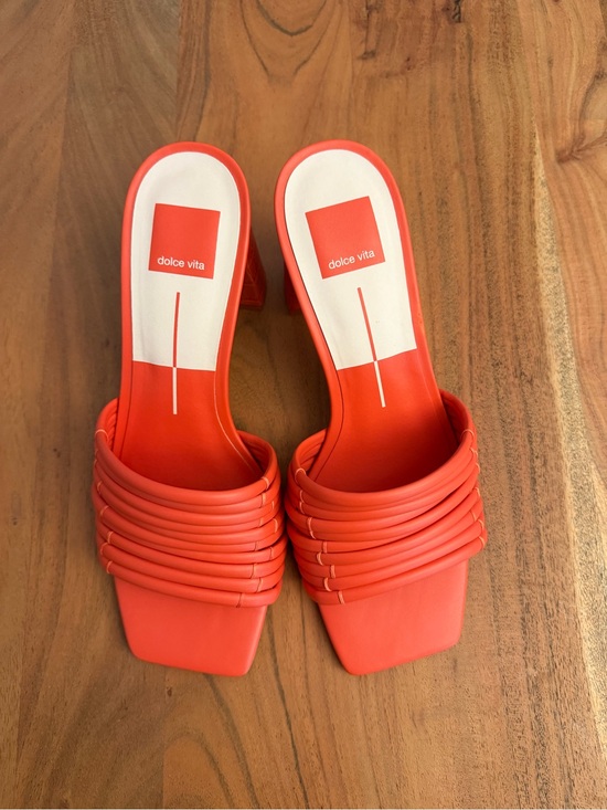 Dolce Vita Shoes - DOLCE VITA - PRIANA HEELS PERSIMMON STELLA - size 8.5